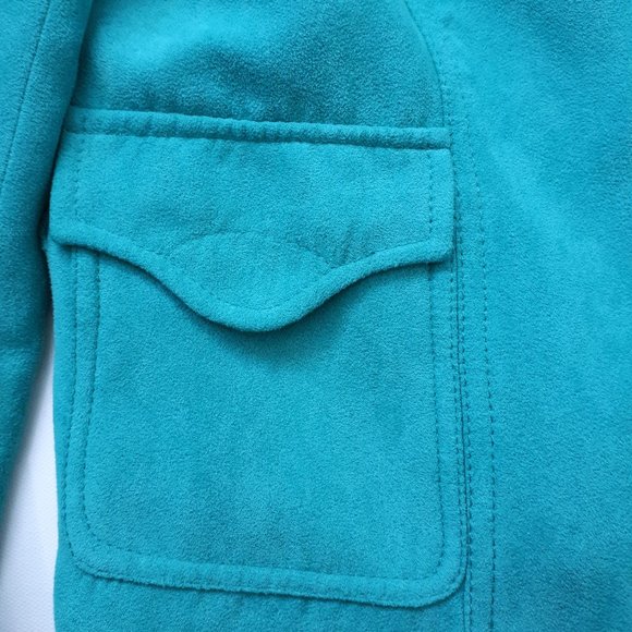 Laura Turquoise Jacket NWT - Picture 5 of 10